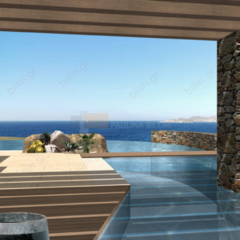 Πισίνα - θέα . Swimming pool - View 