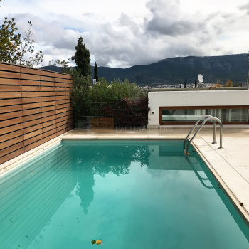 Πισίνα - θέα . Swimming pool - View 