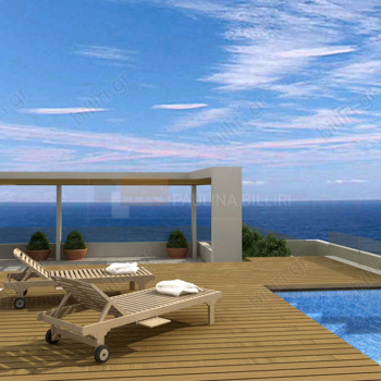 Πισίνα - θέα . Swimming pool - View 