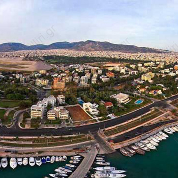 Πανοραμική λήψη Γλυφάδας - Panoramic view