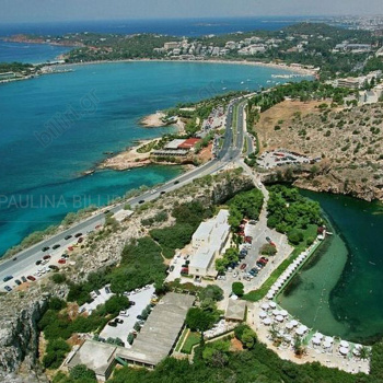 Πανοραμική λήψη Βουλιαγμένης - Panoramic view, Vouliagmeni