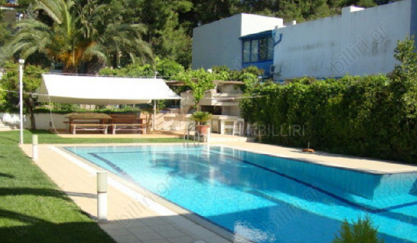 Κήπος - πισίνα . Garden - swimming pool