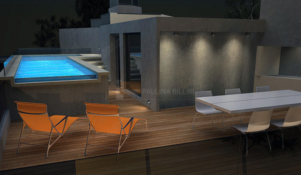 Πισίνα - θέα . Swimming pool - View 