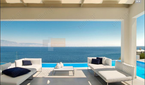 Πισίνα - θέα . Swimming pool - view