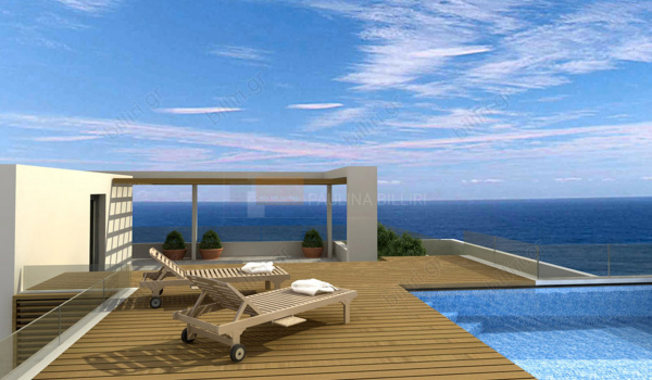 Πισίνα - θέα . Swimming pool - View 
